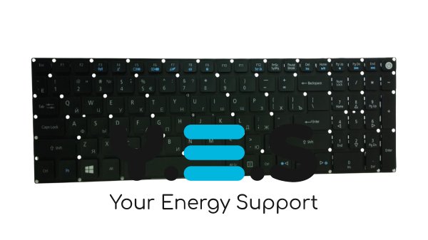 Клавіатура для ноутбуків Acer Aspire: E5-522, E5-522G, V3-574G, E5-573, E5-573G, E5-573T, E5-532G, E5-722, E5-772, F5-571, F5-571G, F5-572, F5-572G, E5-574, E5-574-55L0, E5-574G, E5-574T, E5-574TG, E5-773G, E5-575TG, E5-553G, E5-774G, E5-57