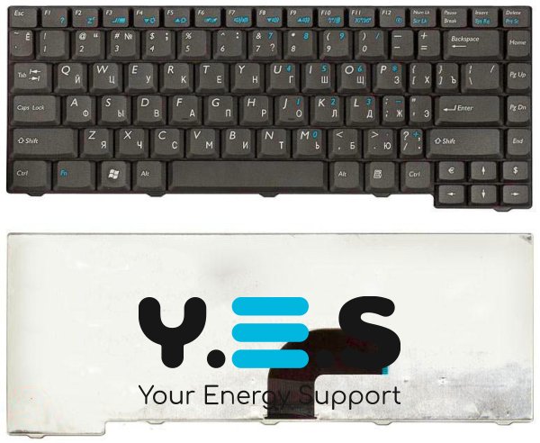 Клавіатура для ноутбука BenQ Joybook U121W, чорна, розкладка RU