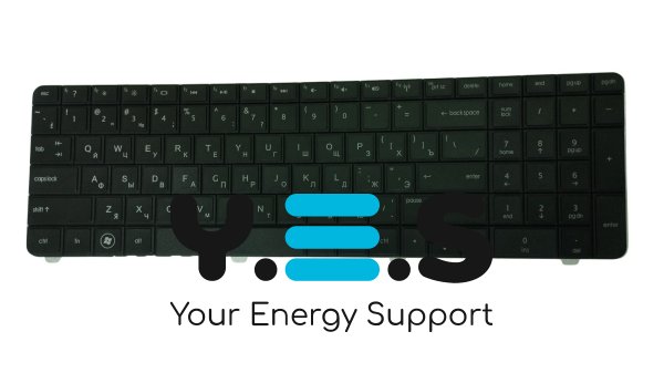 Клавіатура для ноутбука HP Compaq Presario CQ72, чорна, розкладка RU