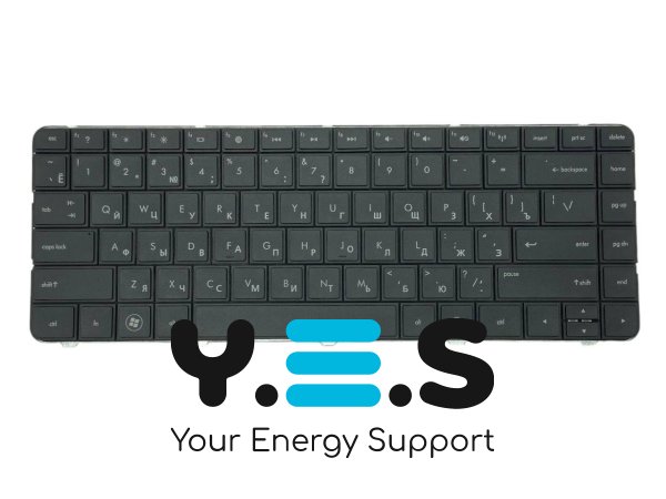 Клавіатура для ноутбука HP Pavilion G4, G4-1000 — чорна, RU-розкладка