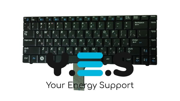 Клавіатура для ноутбука Samsung R517, чорна, розкладка RU