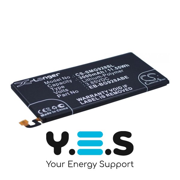 Акумулятор Samsung EB-BG928ABE 3000 mAh для Galaxy S6 Edge+ SM-G928 (X-Longer CS-SMG928SL)