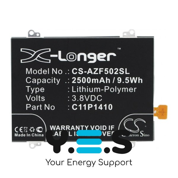 Акумуляторна батарея Asus C11P1410 2500 mAh для ZenFone 5 Lite A502CG (X-Longer CS-AZF502SL)