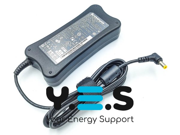 Адаптер живлення для ноутбука Lenovo 19V 4.74A 90W, роз’єм 5.5×2.5 мм (Bone-Shape), модель PA-1900-52LC / 36001677, без кабелю — Original