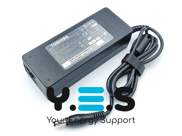 Адаптер живлення для ноутбуків Toshiba — 19V 4.74A 90W, штекер 5.5×2.5, без кабелю