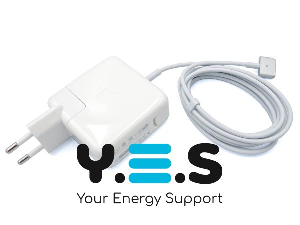 Адаптер живлення для Apple MagSafe 2 45W (14.85V, 3.05A) модель A1436, Original