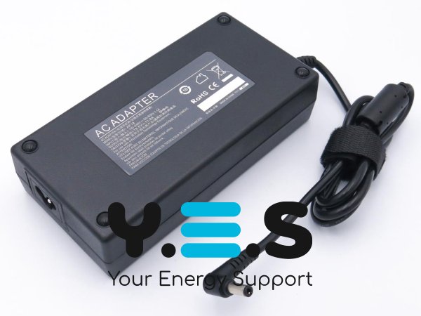 Адаптер живлення для ноутбуків ASUS 230W — 19.5V 11.8A, штекер 5.5×2.5 мм (без мережевого кабелю)
