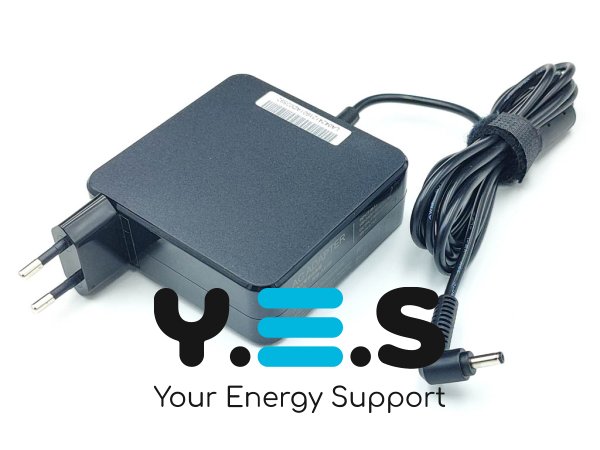 Адаптер живлення для ноутбуків ASUS — 19V 4.74A 90W, штекер 4.0×1.35 мм (Square)