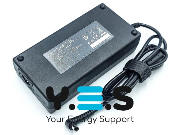 Адаптер живлення для ноутбуків ASUS — 20V 9A 180W, штекер 6.0×3.7, без мережевого кабелю