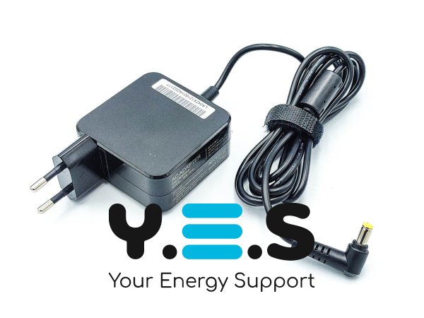 Адаптер живлення для ноутбуків Acer — 19V 2.37A 45W, штекер 5.5×1.7 мм (Square)