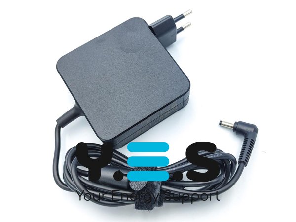 Зарядний адаптер живлення для ноутбуків Lenovo 20V 3.25A 65W, штекер 4.0×1.7 (квадратний), з мережевою вилкою
