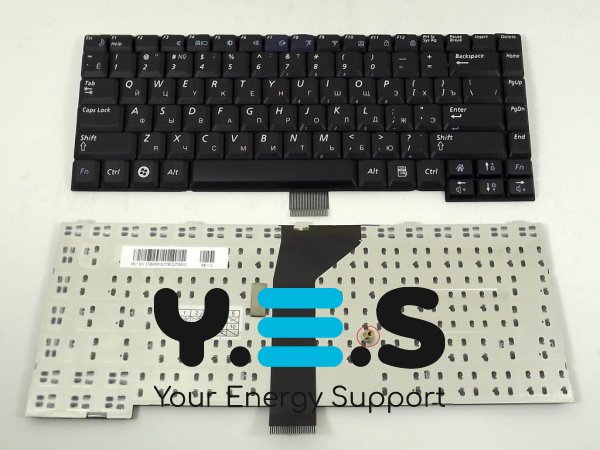 Клавіатура для Samsung G10, чорна, розкладка RU