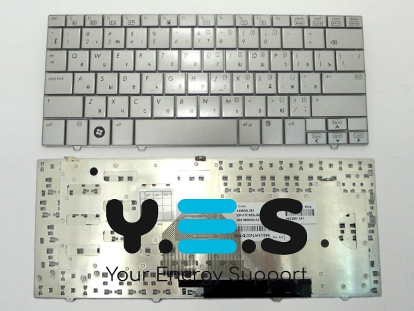 Клавіатура для ноутбуків HP MINI 2133 та 2140, RU, срібляста (Silver) Original