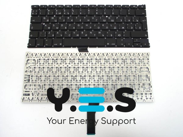 Клавіатура для Apple MacBook Air 13.3" (2011–2017) — A1369, A1466, MC503, MC504 (RU, Big Enter)