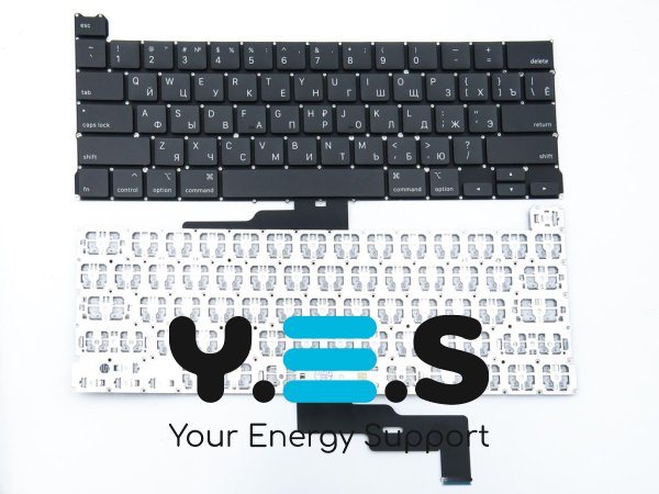 Клавіатура для Apple MacBook Pro 13″ A2289 (2020, 2021), розкладка RU, малий Enter