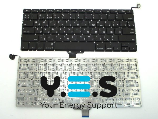 Клавіші клавіатури для Apple MacBook Pro 13.3" A1278 MB467 (RU, малий Enter)