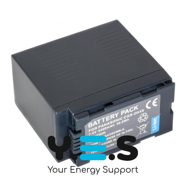 Акумулятор Panasonic CGR-D54S (MultiplePower) 5400mAh для NV-GS11/GS15/GS17/GS18/GS21/GS24