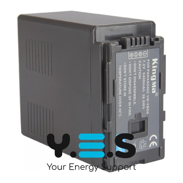 Акумулятор Panasonic VW-VBG6 (MultiplePower) 5400mAh для HDC‑SD9/SD100/HS9/HS100
(≈79 символів)