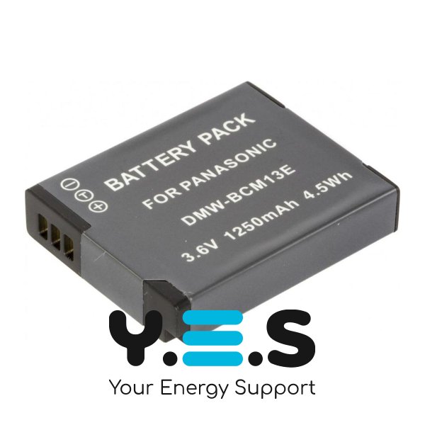 MultiplePower акум Panasonic DMW-BCM13 1250mAh для Lumix TZ55/ZS35/FT5/TS5 (99)