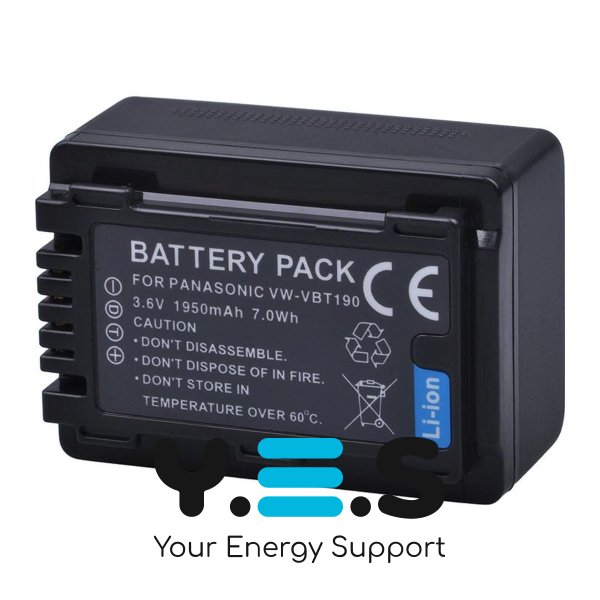 Акумулятор Panasonic VW-VBT190 1950mAh MultiplePower для HC-V110/HC-V130/HC-V160/HC-V210