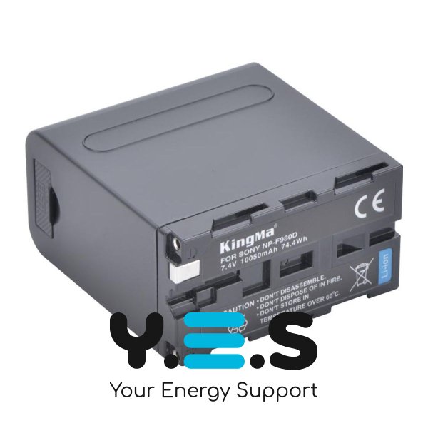 KingMa акумулятор NP-F980D 10500mAh для Sony NP-F970/960/950/930/750/550/330/530/570
