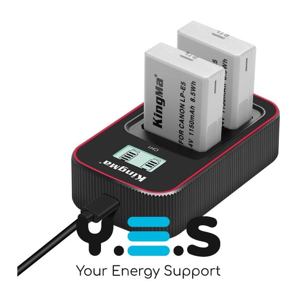 KingMa LP-E5: 2 акум.+ЗП на 2 — Canon EOS 450D/500D/1000D
(66 символів)
