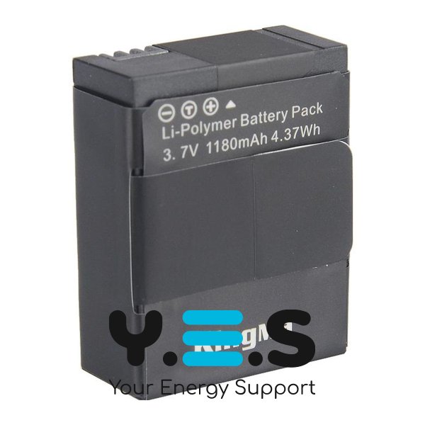 Акумулятор KingMa AHDBT-201 1180 mAh для GoPro Hero 2/HD2 (повна сумісність)