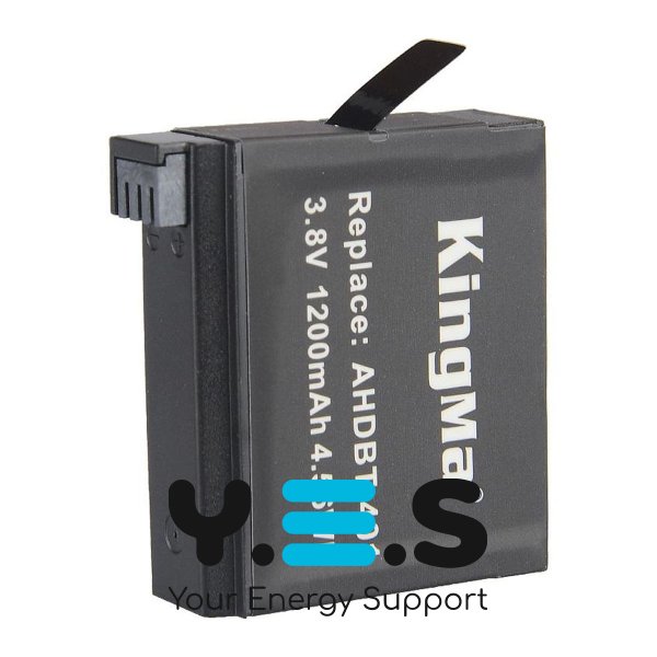 Акумулятор KingMa AHDBT-401 1200mAh для GoPro Hero4 Black/Silver (GoPro)