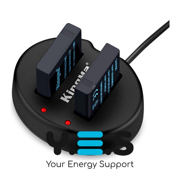 KingMa CGA-S005: 2 акумулятори + ЗП на 2 для Panasonic DMC-FX01/FX07/FX8/FX9/FX10/FX12