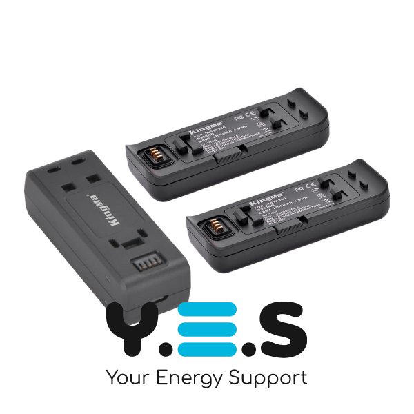 KingMa 2 акум+ЗП на 2 для Insta360 ONE RS/ONE R (IS360RB), комплект 2 шт.