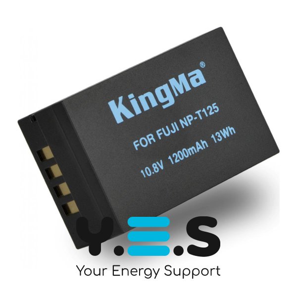 Акумулятор KingMa NP-T125 1200 mAh для Fujifilm GFX 50S/GFX 50R (без BestBatt)