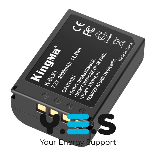 Акумулятор KingMa BLX-1 2000 мА·год для Olympus OM-1
(49 символів)