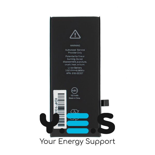 Акумулятор для смартфона Apple iPhone 8 (616-00357) — 3.82V, 1821mAh, 6.96Whr, China, Original