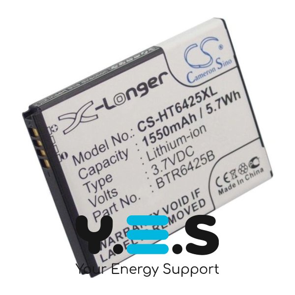 Акумулятор для HTC BH98100 (BTR6425B) — Desire SV T326e / Incredible HD (X-Longer CS-HT6425XL), 1550 mAh