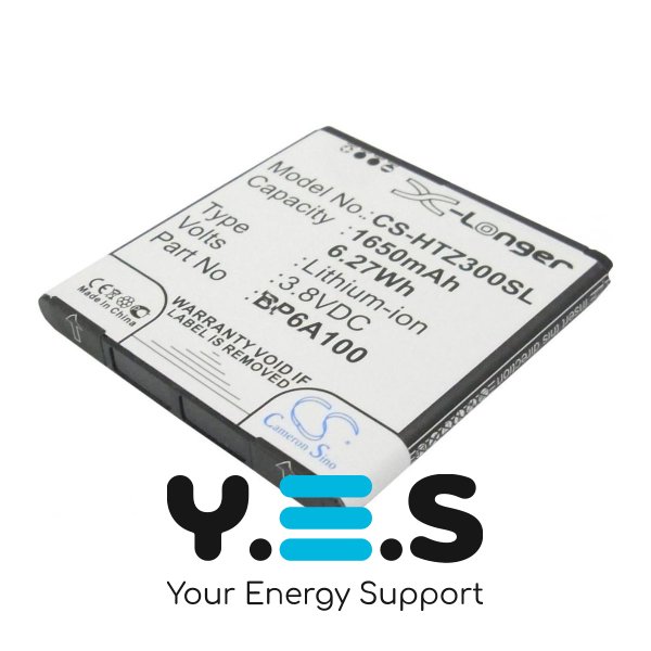 Акумулятор для HTC Desire 300 / 301 BP6A100, 1650 mAh (X-Longer CS-HTZ300SL)