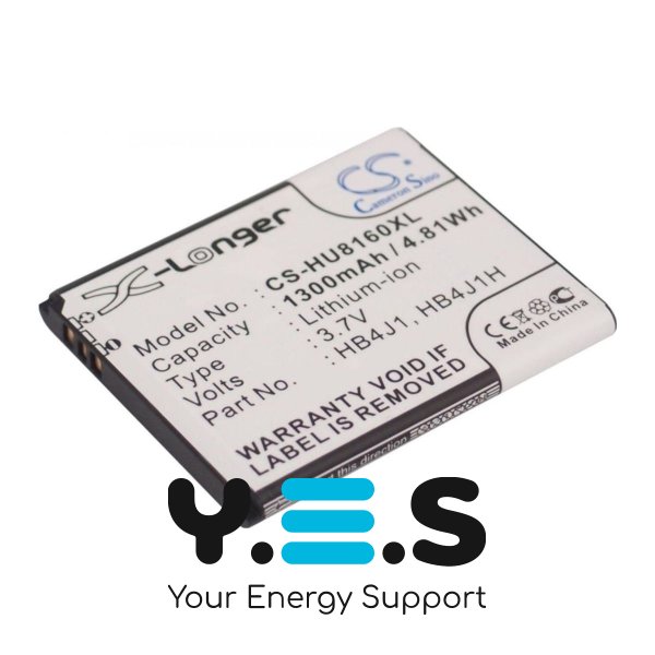 Акумуляторна батарея Huawei HB4J1H 1300 mAh для U8150/C8500 — X-Longer CS-HU8160XL