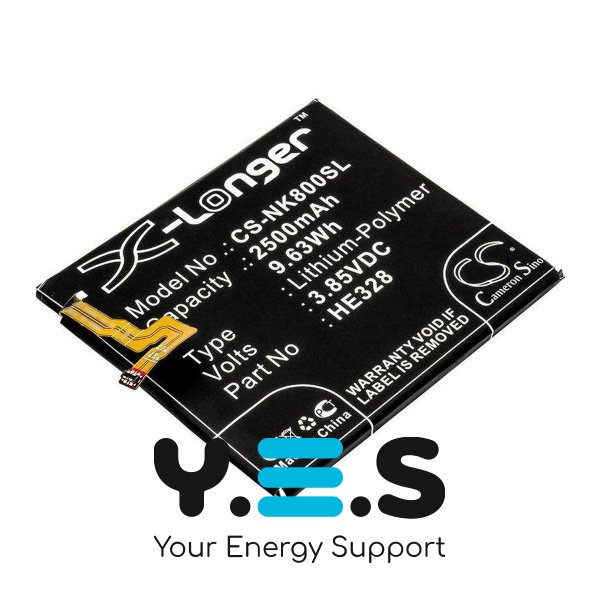 Акумулятор HE328 2500 mAh для Nokia 8 — підсилена батарея X-Longer CS-NK800SL (Original)