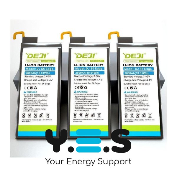 Акумулятор DEJI Samsung EB-BG925ABE 2600 mAh для Galaxy S6 Edge SM-G925 (заміна батареї)