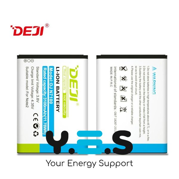 Акумулятор DEJI Samsung EB595675LU для Galaxy Note 2 GT-N7100 / GT-N7102 / GT-N7105 — 3100 mAh