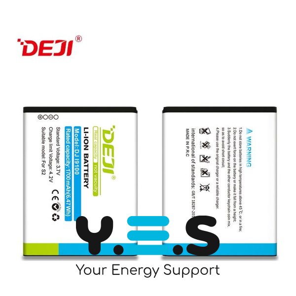 Акумулятор DEJI Samsung EB-F1A2GBU для Galaxy S2 GT-i9100 GT-i9105 GT-i9108 — 1700 mAh