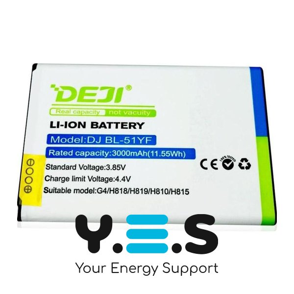Акумуляторна батарея DEJI LG BL-51YF для LG G4 H818 — 3000 mAh Original