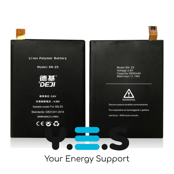 Акумулятор DEJI Sony LIS1593ERPC для Xperia Z5 E6603 E6633 E6653 E6683, 2900 mAh