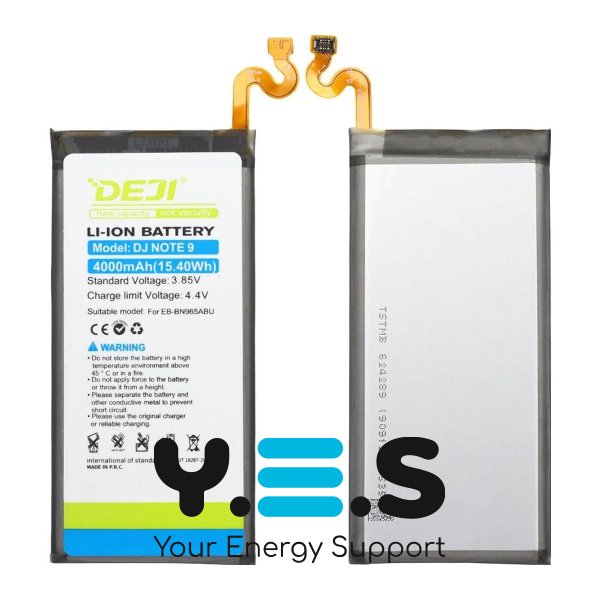 Акумулятор DEJI Samsung EB-BN965ABU 4000 mAh для Galaxy Note 9 SM-N960 SM-N960F SM-N9600