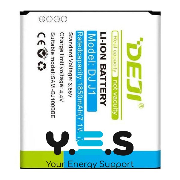 Акумулятор DEJI Samsung EB-BJ100CBE для Galaxy J1 (2015) SM-J100H — 1850 mAh Original