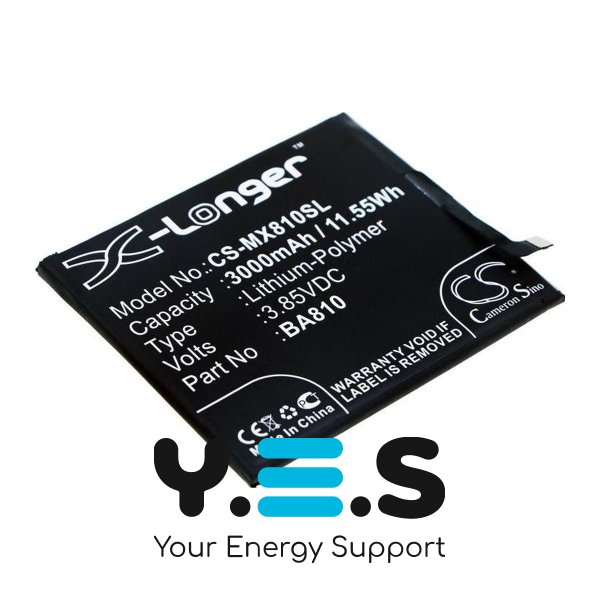 Акумулятор BA810 3000 mAh для смартфона Meizu M8c M810H — X-Longer CS-MX810SL (Original)