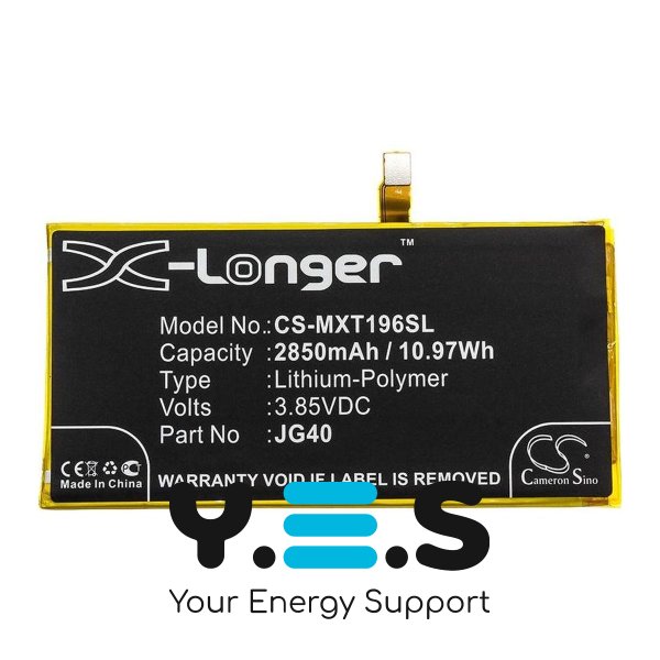 Акумулятор Motorola JG40 2850 mAh (X-Longer CS-MXT196SL) для Moto G7 Plus XT1965