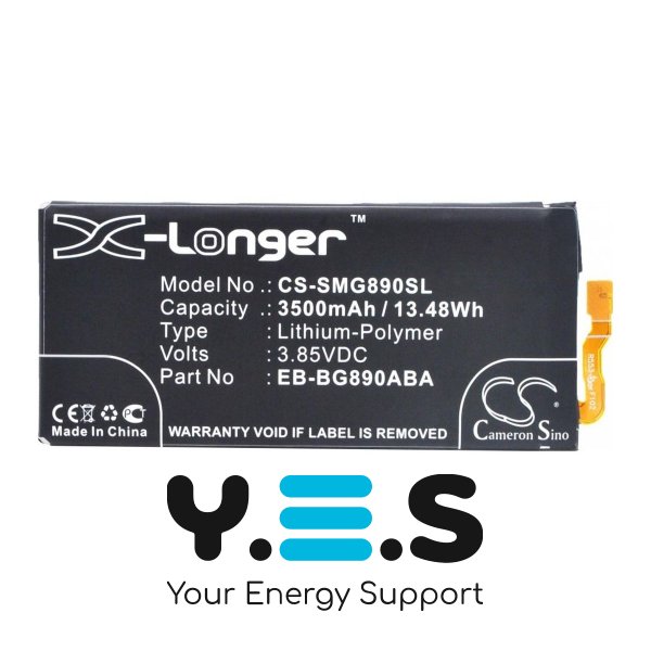 Акумулятор Samsung EB-BG890ABA 3500 mAh для Galaxy S6 Active SM-G890 (X-Longer CS-SMG890SL)