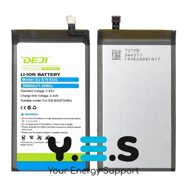 Акумулятор DEJI EB-BG970ABU для Samsung Galaxy S10E SM-G970 — 3000 mAh (батарея під заміну)