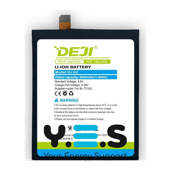 Акумулятор DEJI BL‑T7 для смартфона LG G2 D800, батарея 2610 mAh