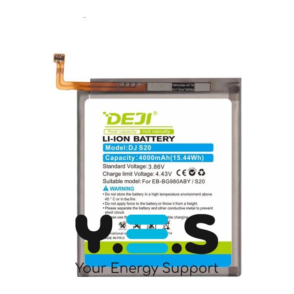Акумуляторна батарея DEJI EB-BG980ABY для Samsung Galaxy S20 SM-G980F — 4000 mAh (Battery)